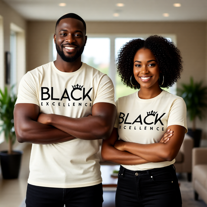 Black Exellence Unisex Crew Neck T-shirt