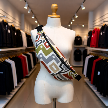 Roof Terracotta Fanny Pack Hipster Waist Bag