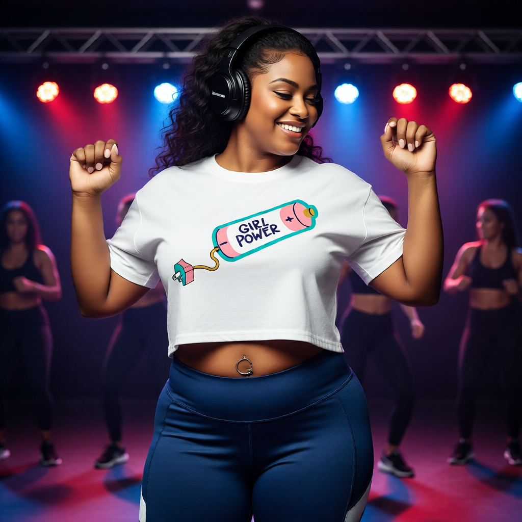 Girl Power Women's Crop T-shirt