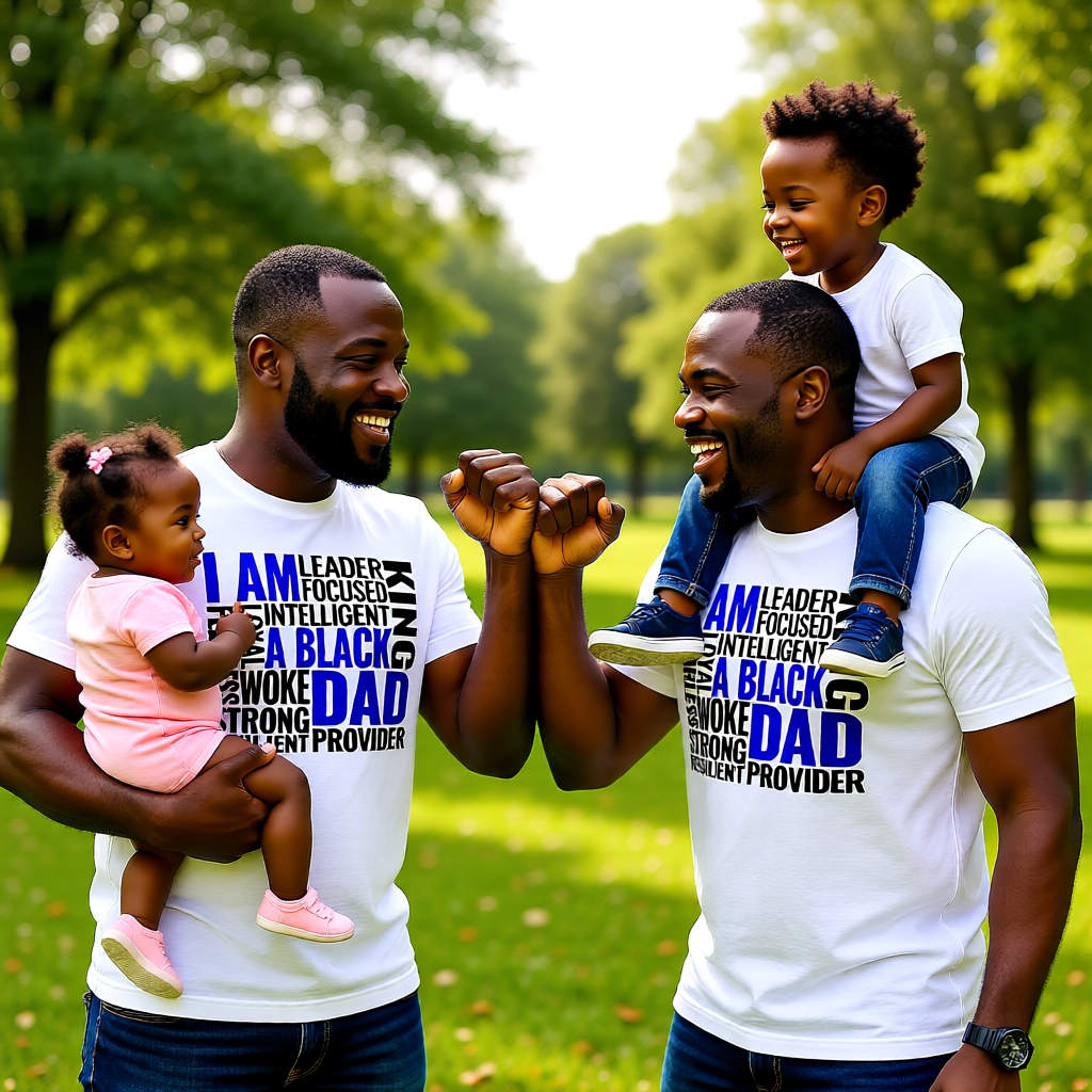'Black Dad' Statement Tee