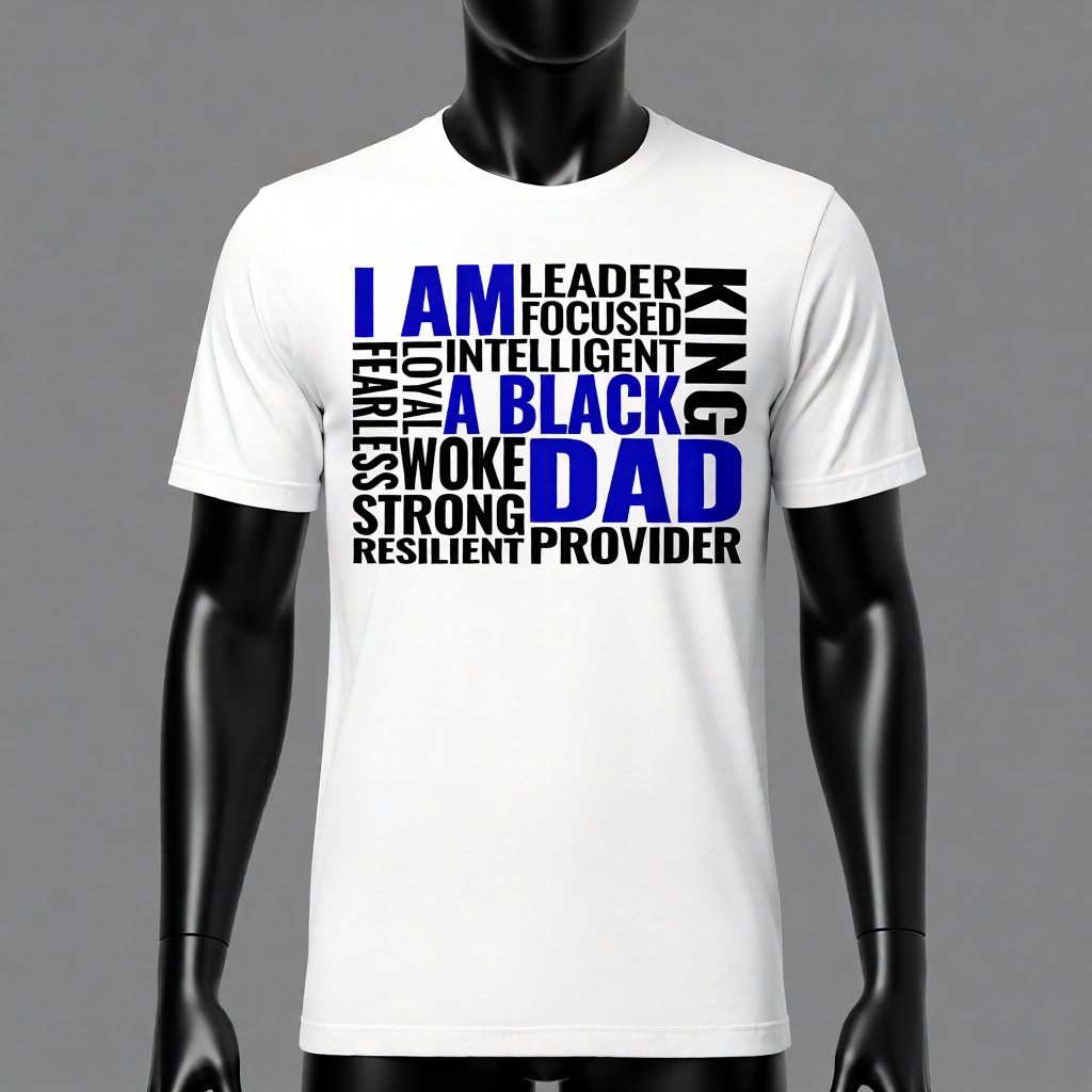 'Black Dad' Statement Tee