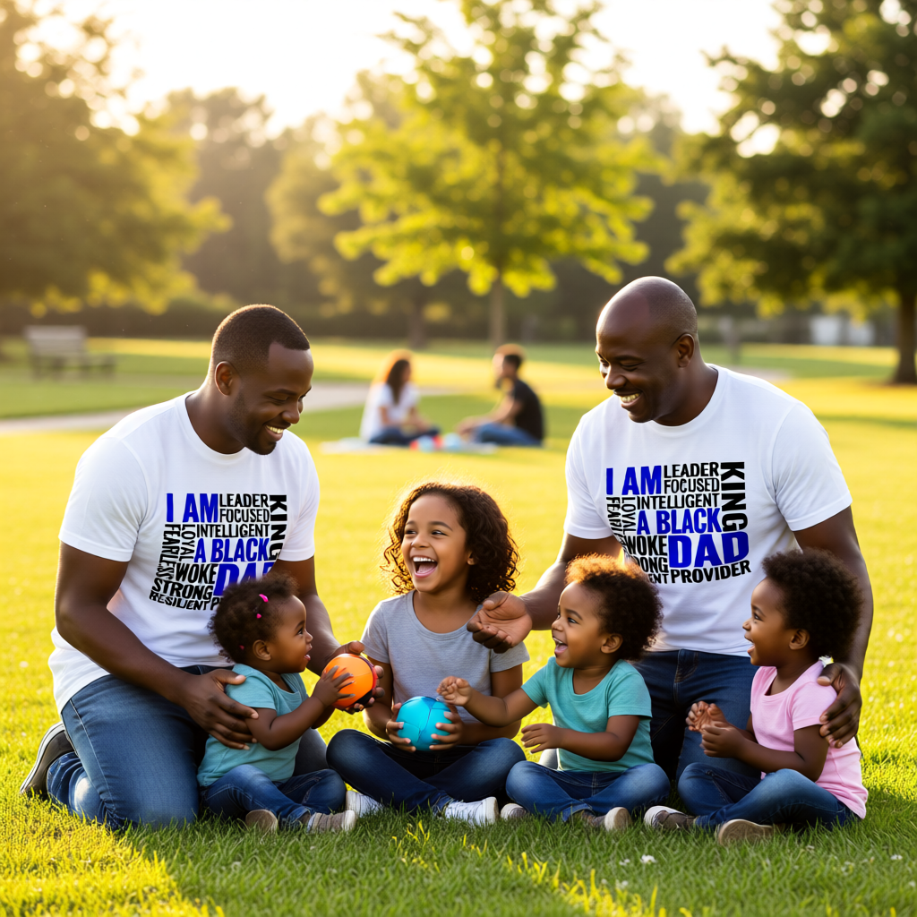 'Black Dad' Statement Tee