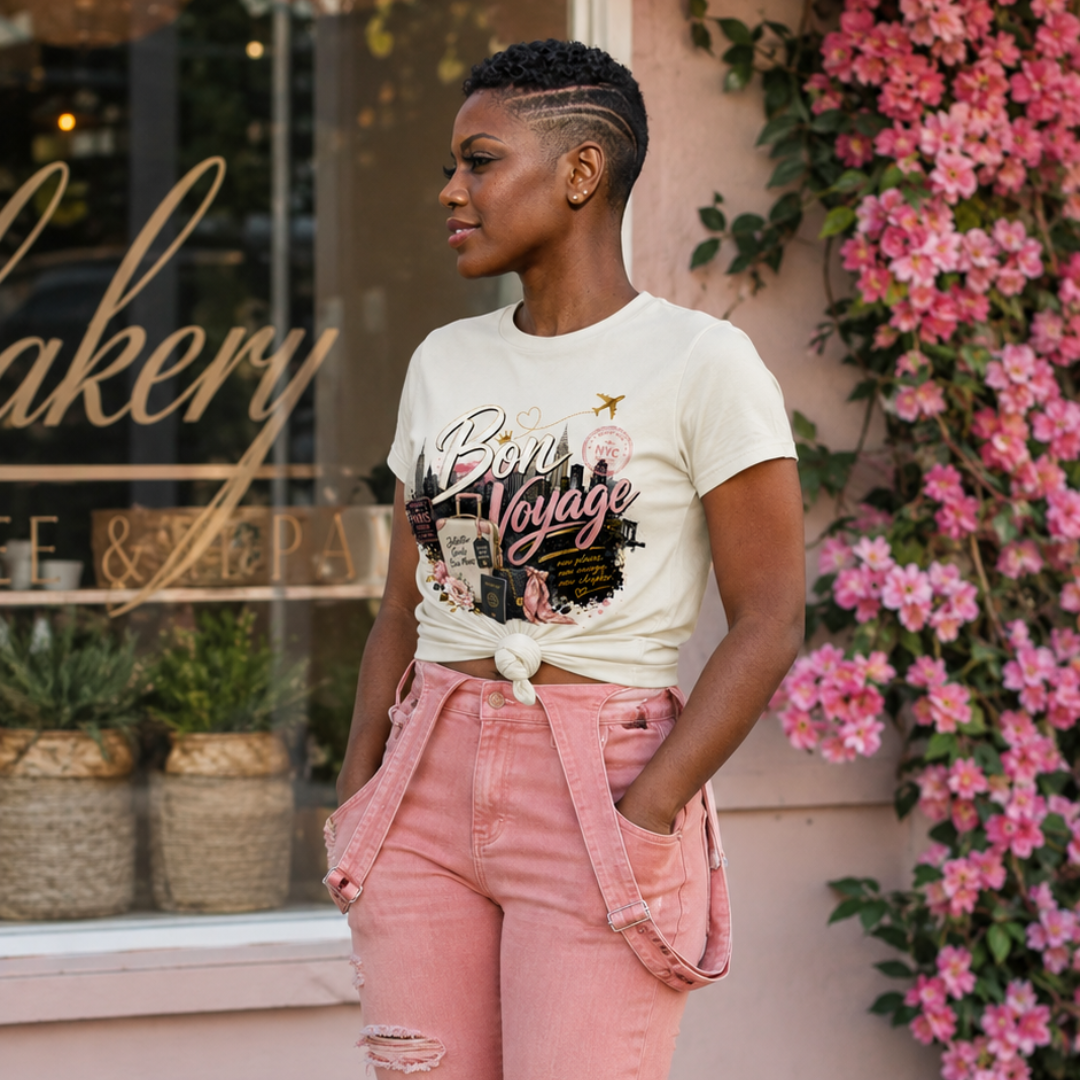 Bon Voyage Women's Graphic T-shirt
