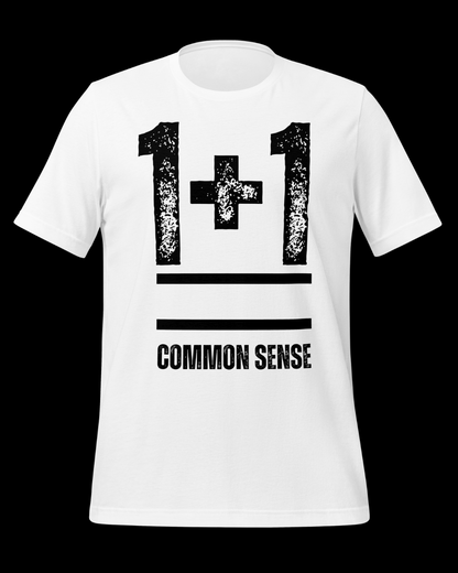 'Common Sense' Statement Tee