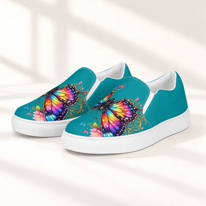 Eastern Blue Women's Canvas Slip-ons