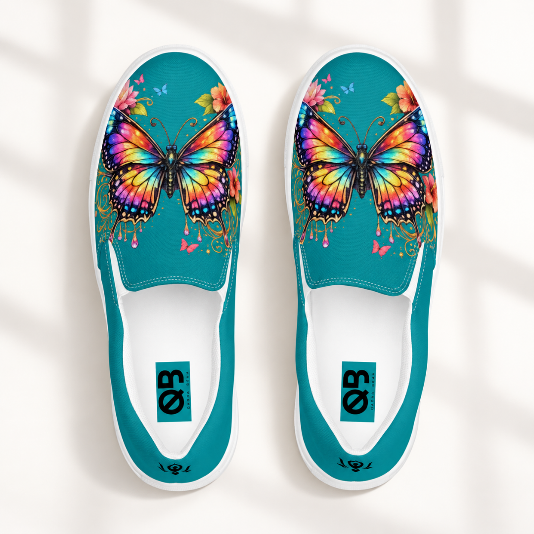Eastern Blue Women's Canvas Slip-ons