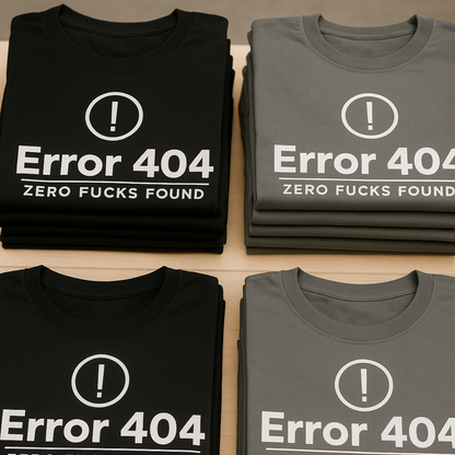 'Error 404' Unisex T-shirt
