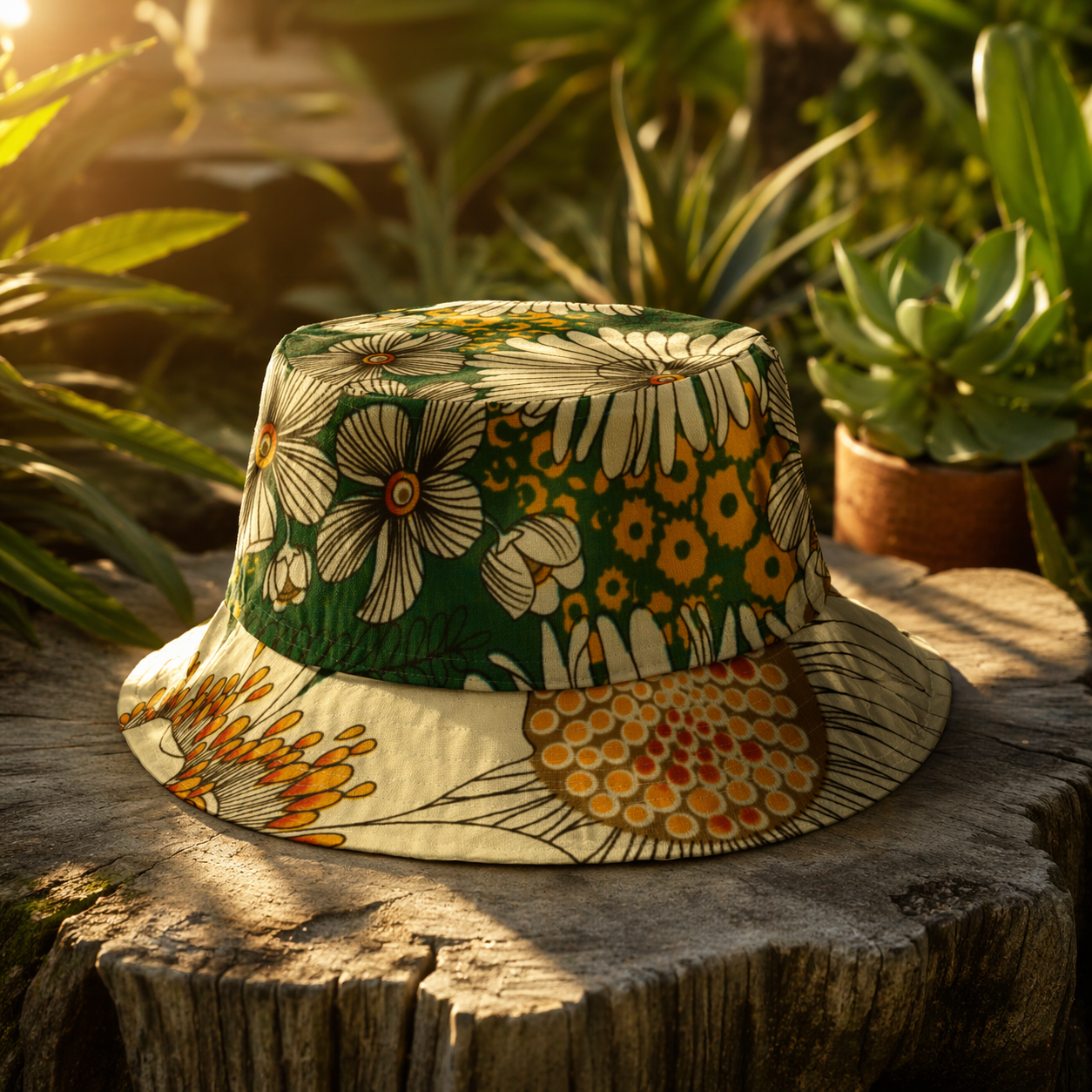 Myrtle Reversible Bucket Hat