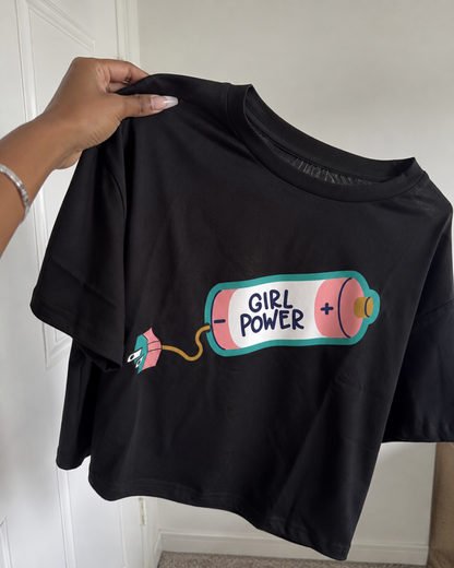 Girl Power Women's Crop T-shirt