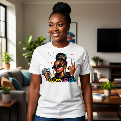 'Glow Up Era' Women's Staple T-shirt