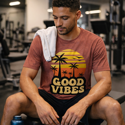 'Good Vibes' Men's Comfort T-shirt