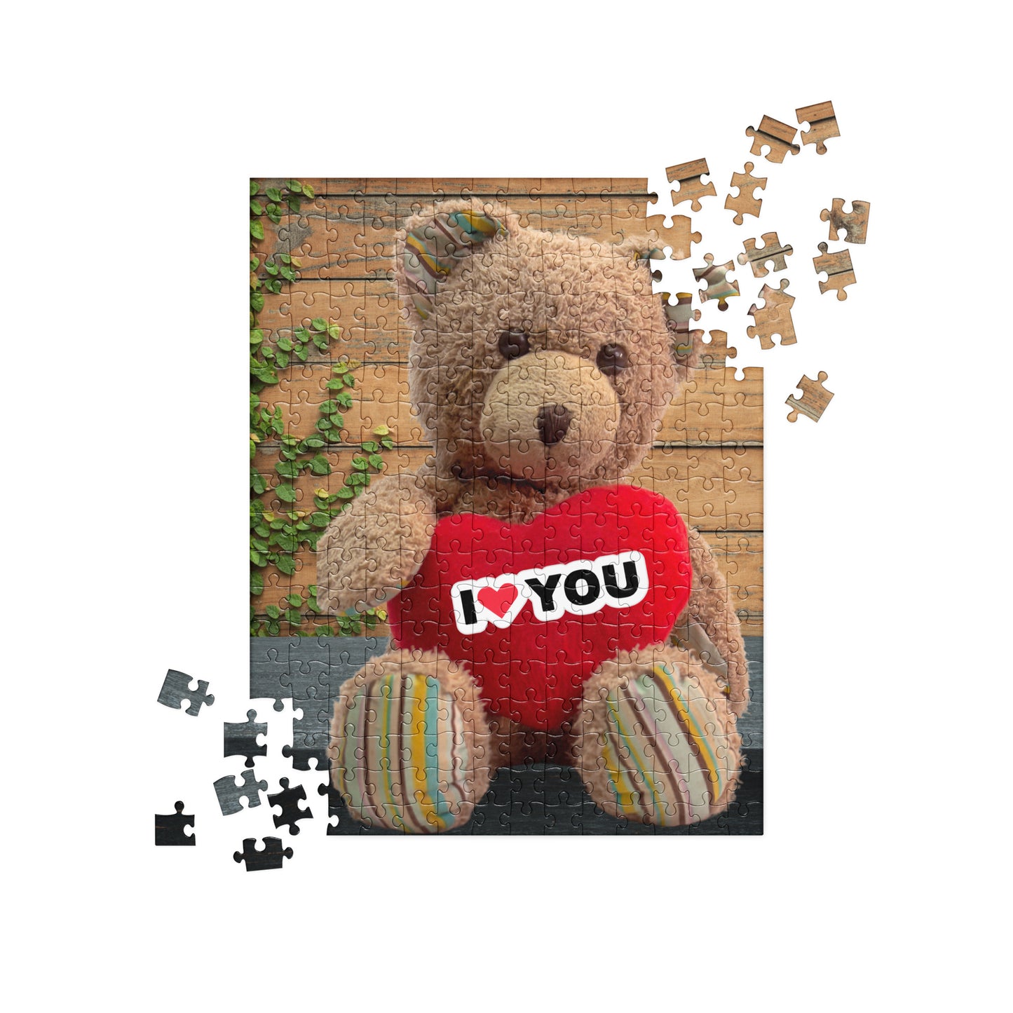 "I Love You" Endearment Jigsaw Puzzle (252 pc)