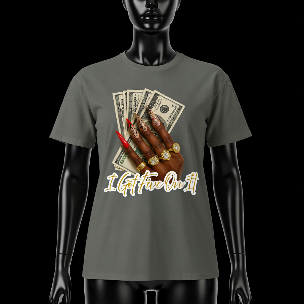 QADAR BEAU grey t-shirt