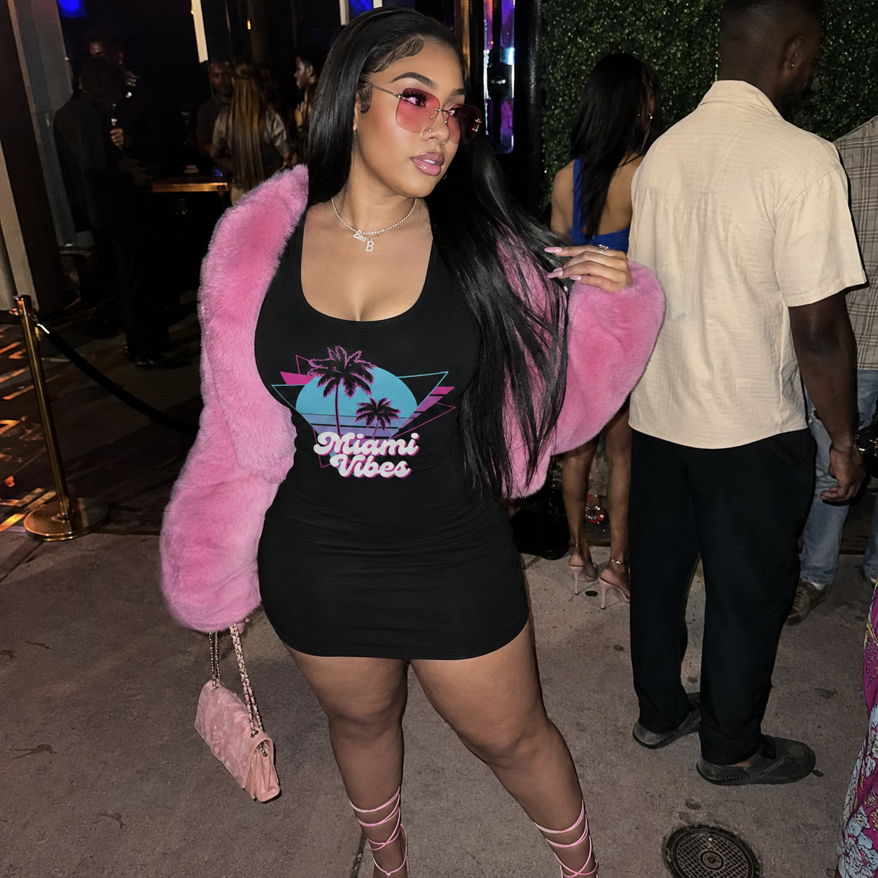 Miami Vibes Bodycon Dress