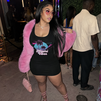 Miami Vibes Bodycon Dress