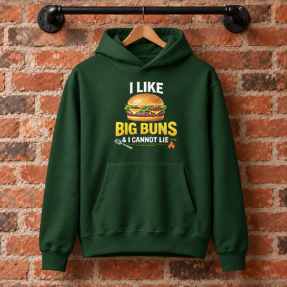 Novelty Oversized Heavyweight Men's Hoodie