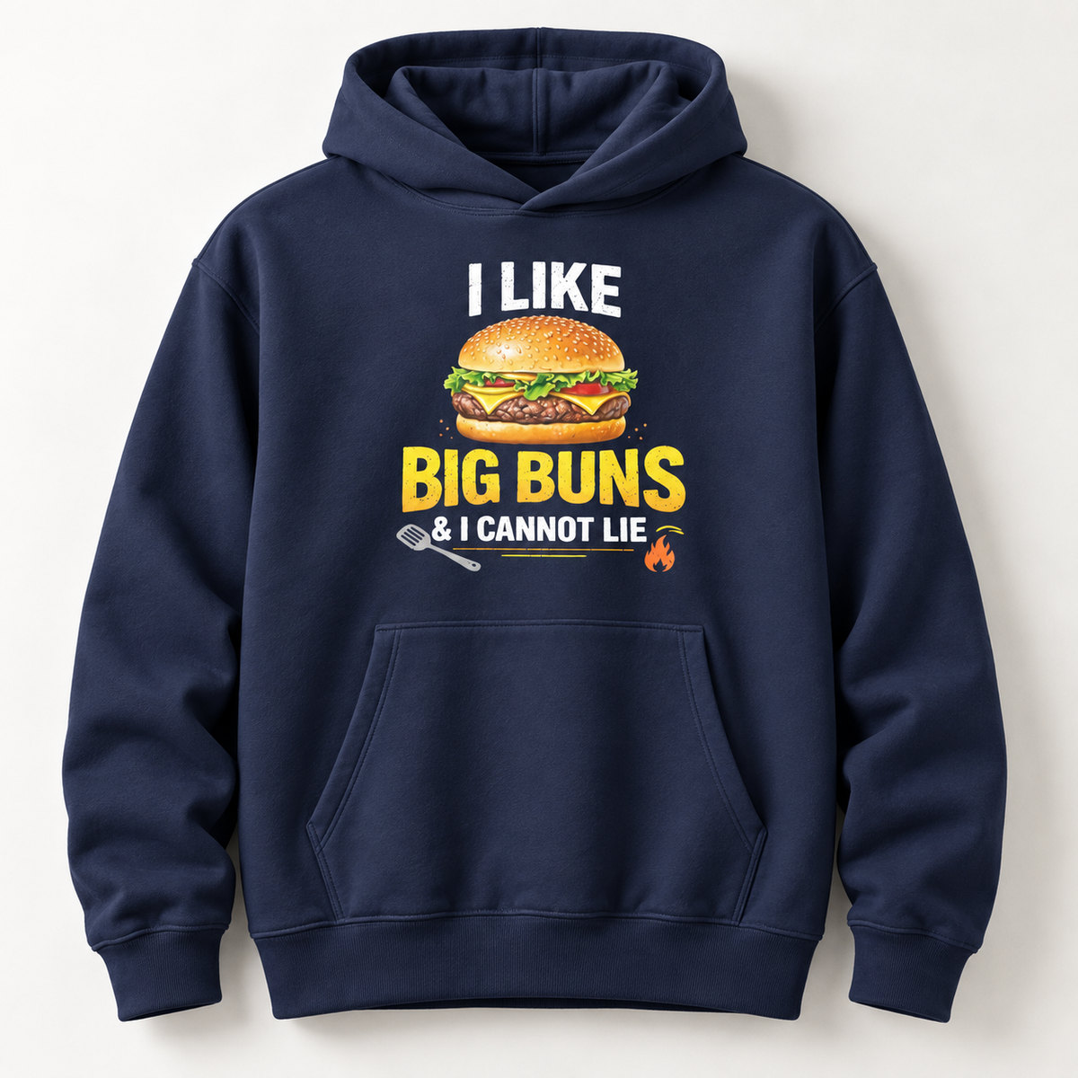 Novelty Oversized Heavyweight Men's Hoodie