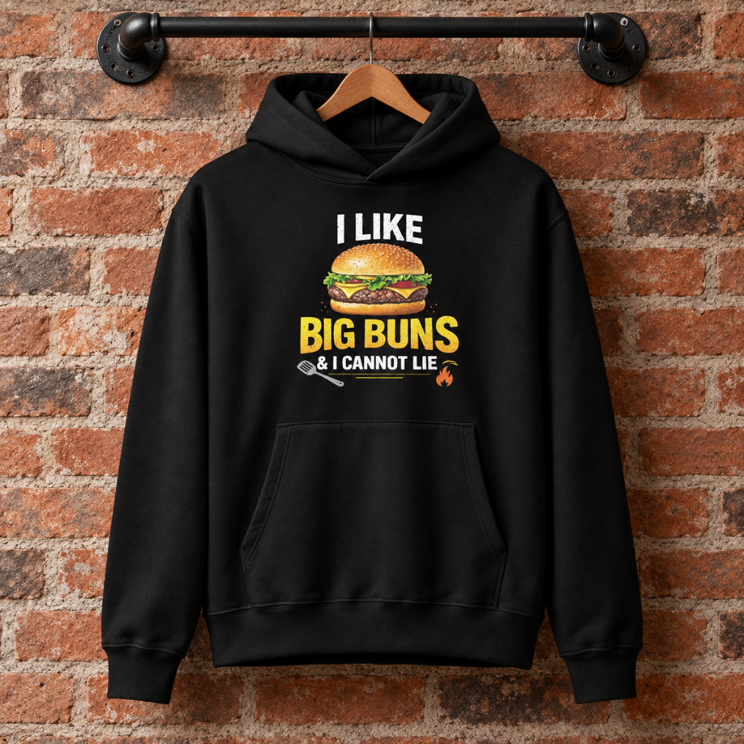 Novelty Oversized Heavyweight Men's Hoodie