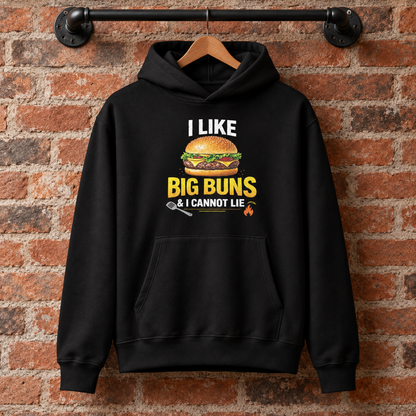Novelty Oversized Heavyweight Men's Hoodie