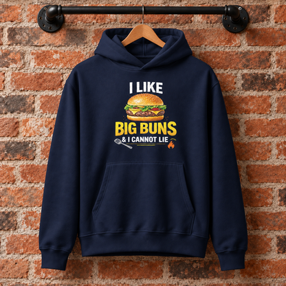 Novelty Oversized Heavyweight Men's Hoodie