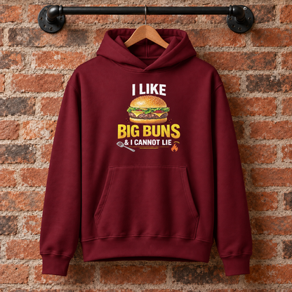 Novelty Oversized Heavyweight Men's Hoodie