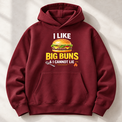 Novelty Oversized Heavyweight Men's Hoodie