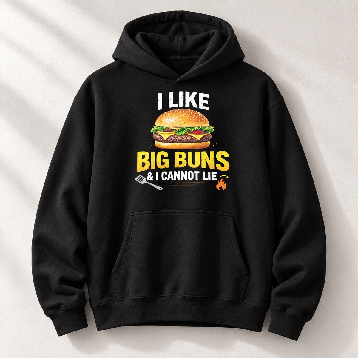 Novelty Oversized Heavyweight Men's Hoodie