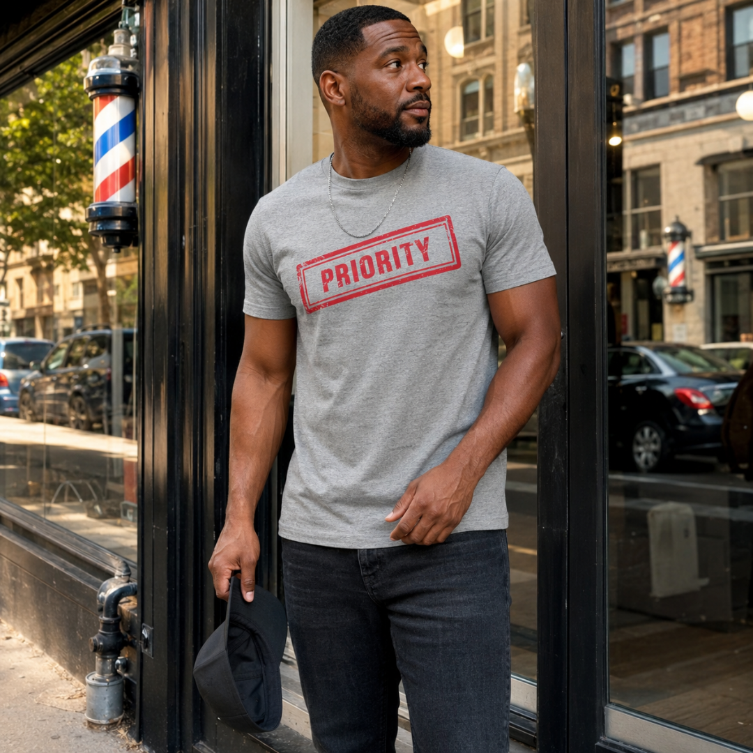 'Priority' Men's Short Sleeve T-shirt