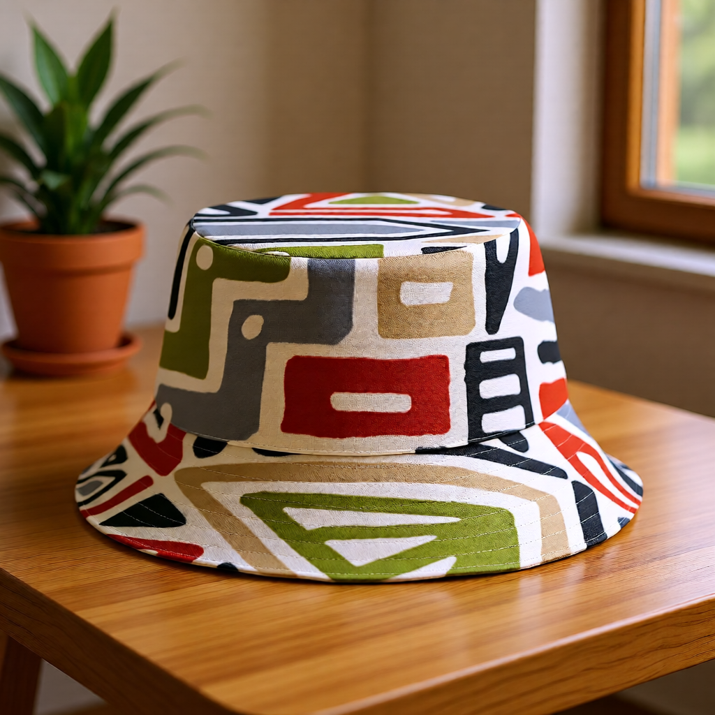 Roof Terracotta Reversible Moisture Wicking Bucket Hat