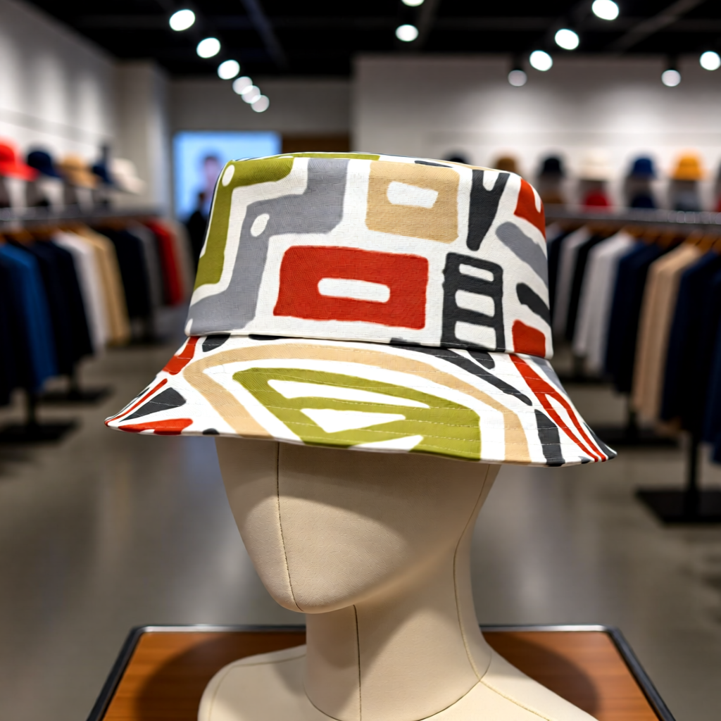 Roof Terracotta Reversible Moisture Wicking Bucket Hat