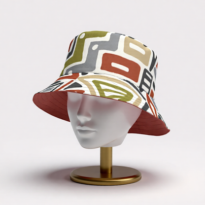 Bundle Deal: Roof Terracotta Moisture Wicking Bucket Hat + Adjustable Fanny Pack Waist Bag
