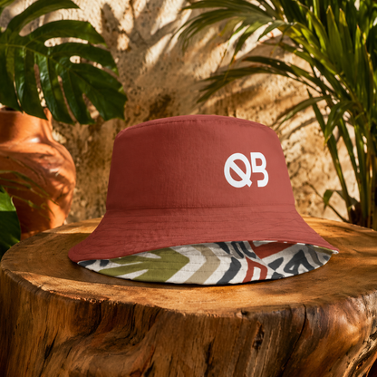 Roof Terracotta Reversible Bucket Hat