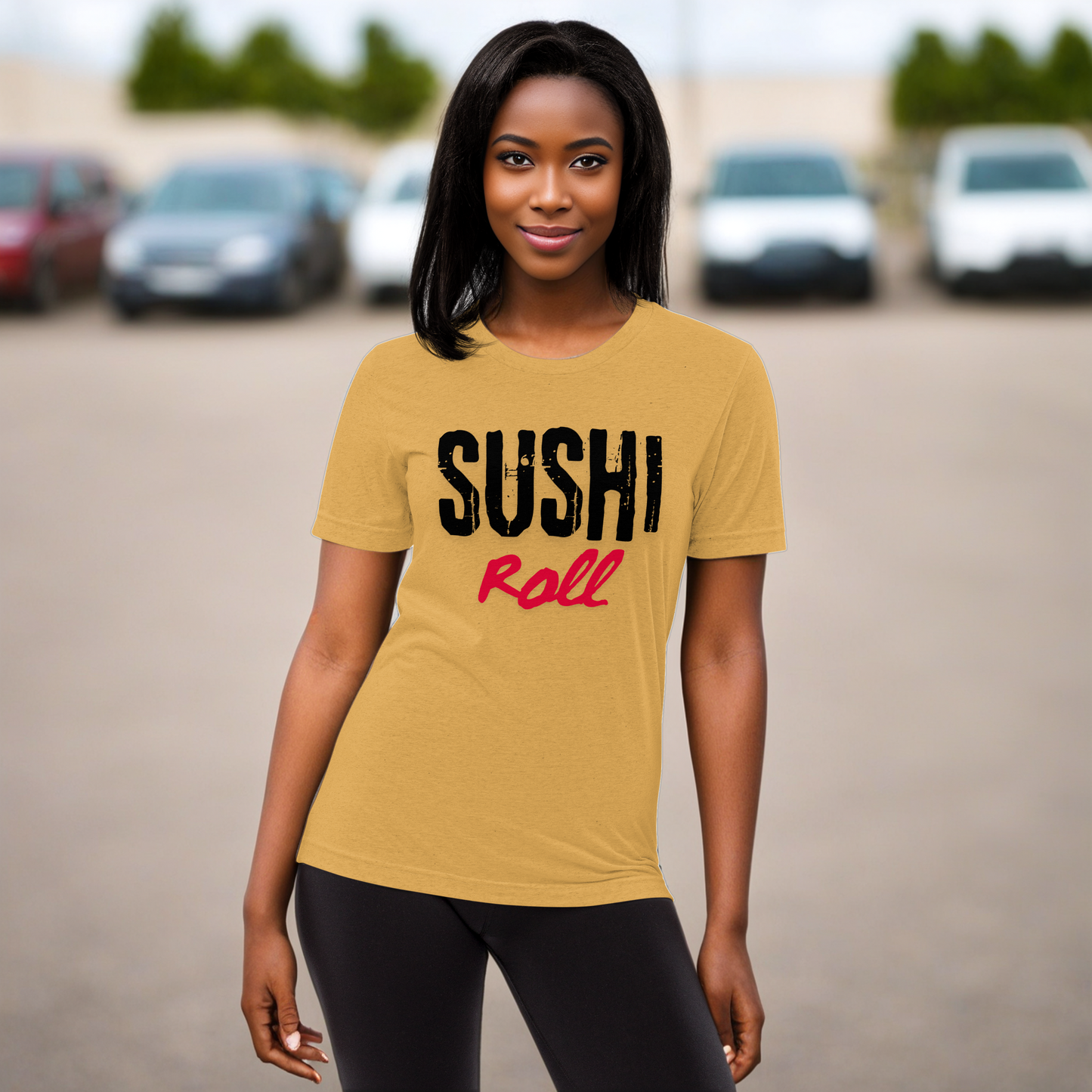 "Sushi Roll" Women's Vintage T-Shirt