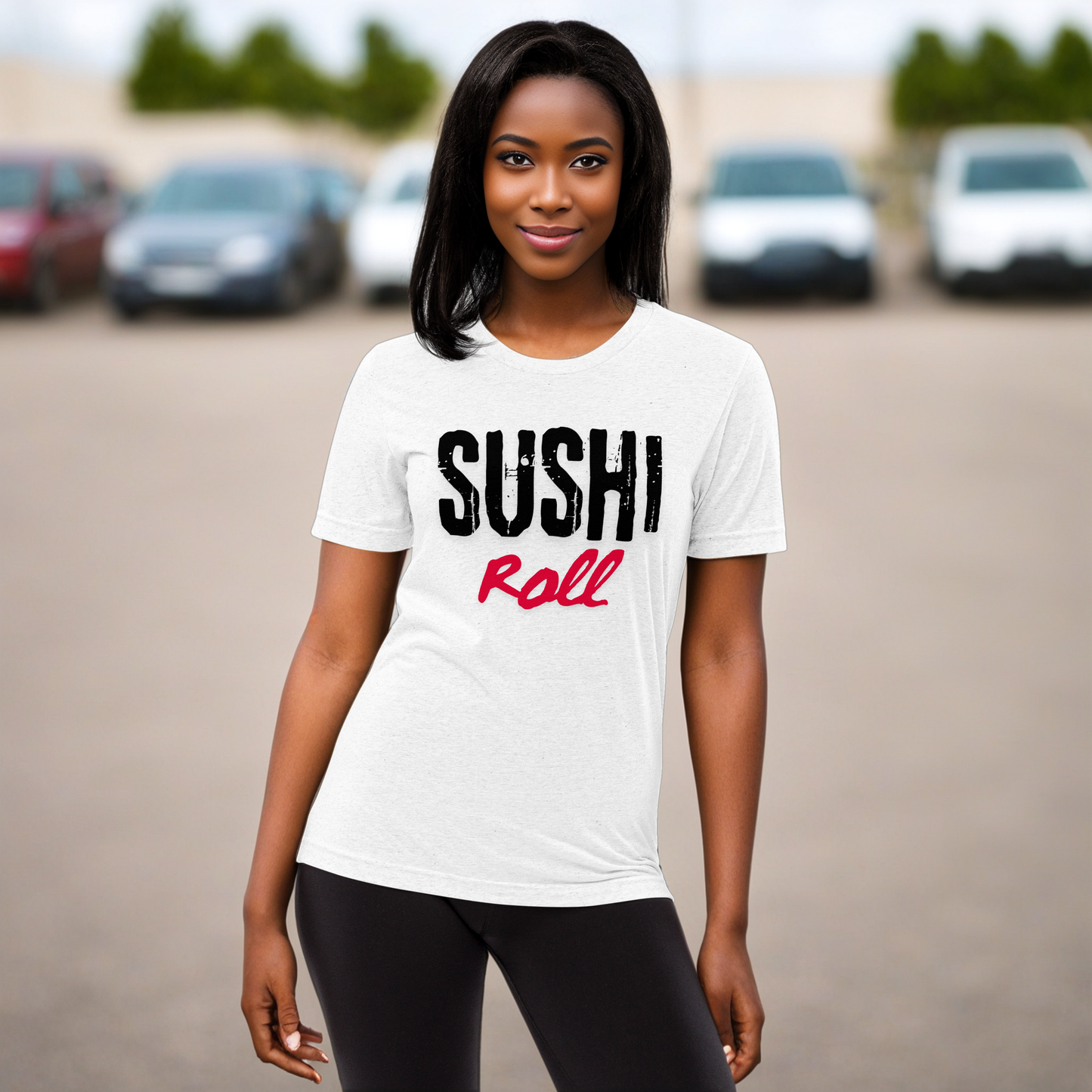 "Sushi Roll" Women's Vintage T-Shirt