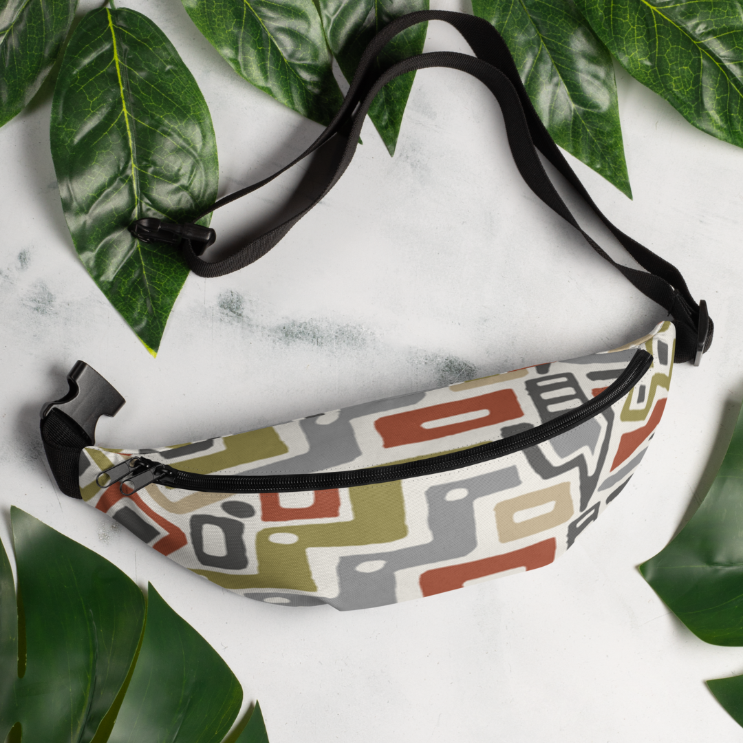 Bundle Deal: Roof Terracotta Moisture Wicking Bucket Hat + Adjustable Fanny Pack Waist Bag