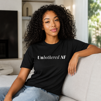 'Unbothered Af' Women's Statement T-shirt