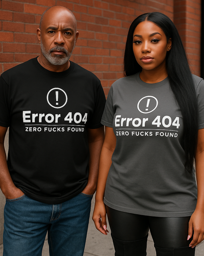 'Error 404' Unisex T-shirt
