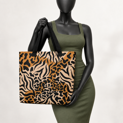 Wild Instinct Tote Bag w/ pocket