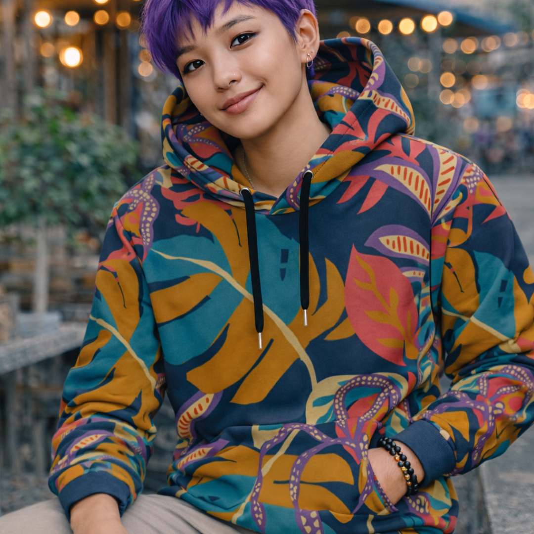 Women's Pullover Drawstring Hoodie