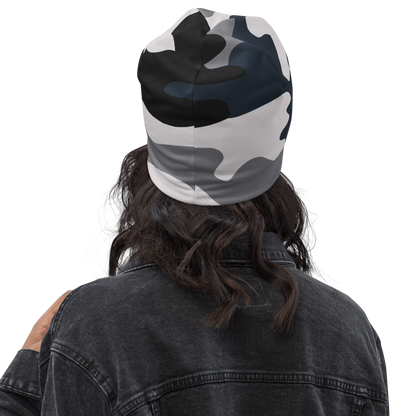 Double Layered Camo Beanie