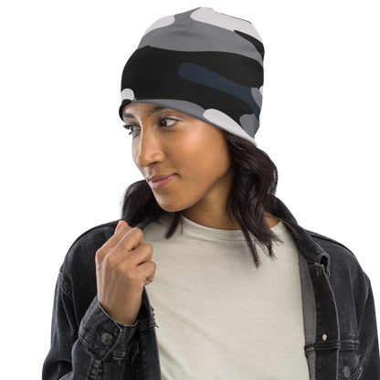 Double Layered Camo Beanie