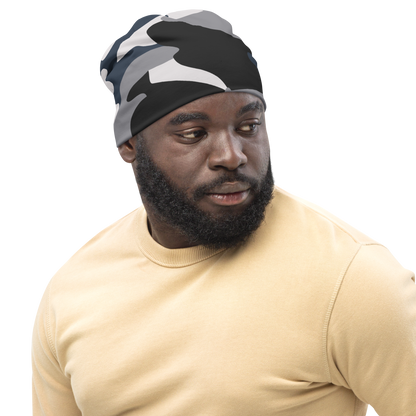 Double Layered Camo Beanie