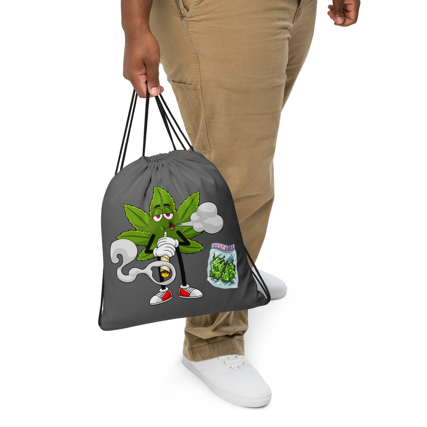Best Buds Drawstring Bag