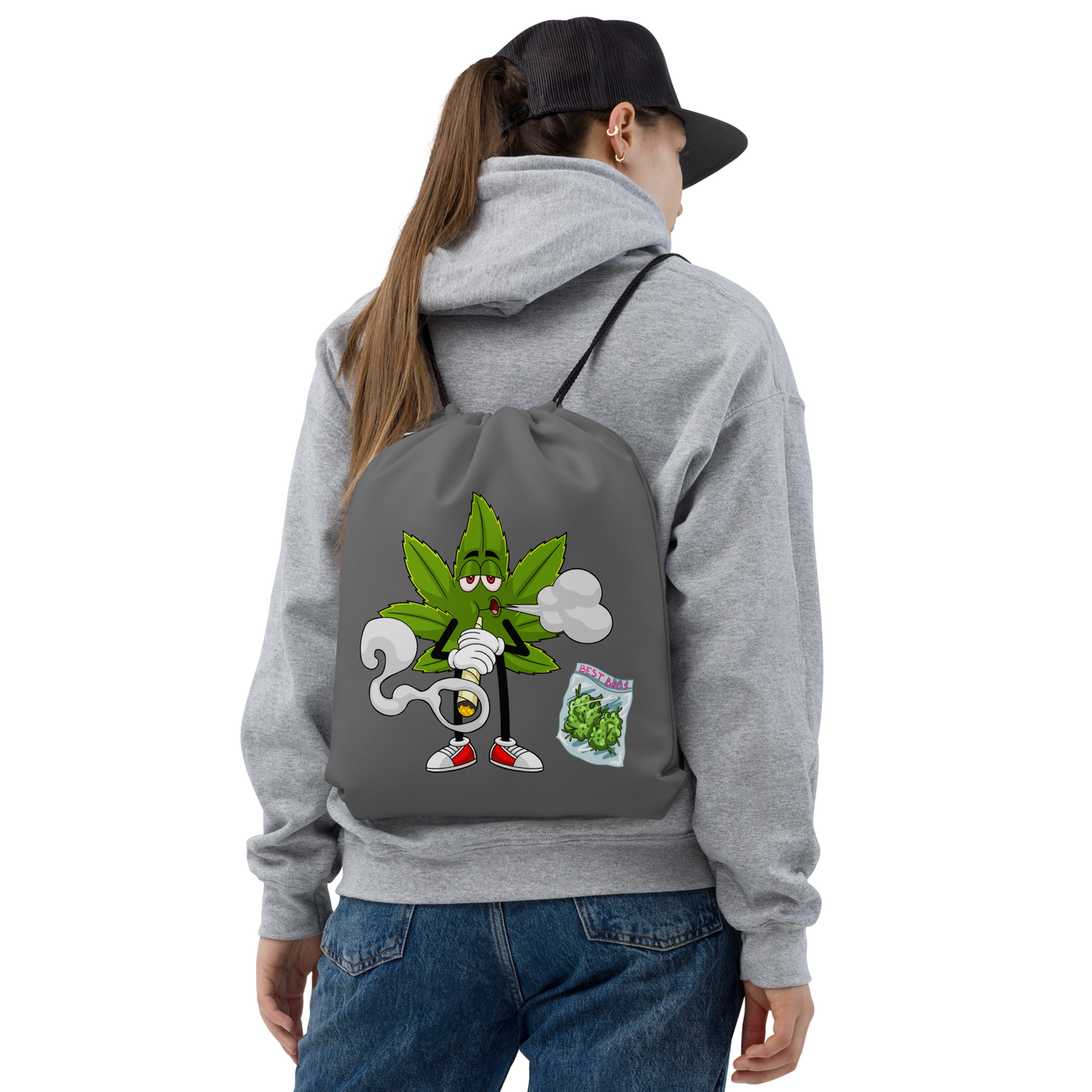 Best Buds Drawstring Bag
