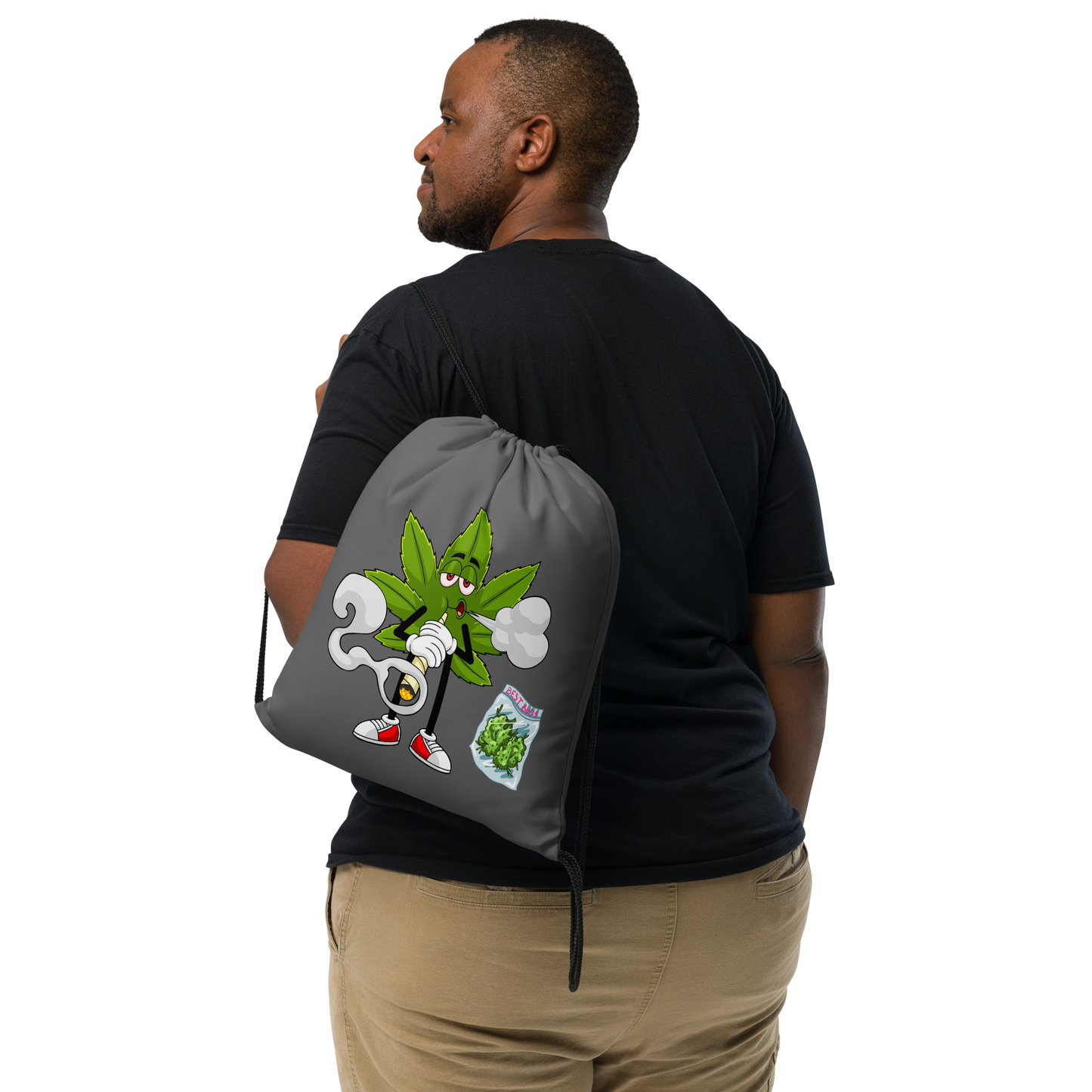 Best Buds Drawstring Bag