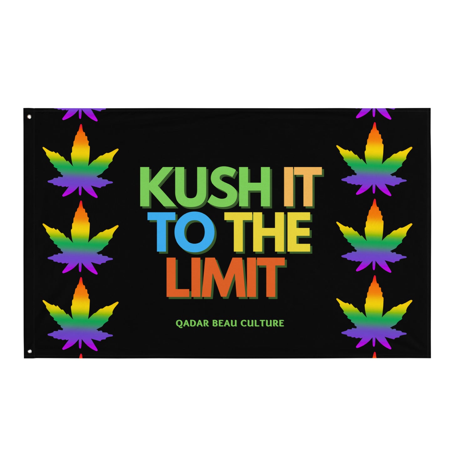 Kush It To The Limit 420 Flag