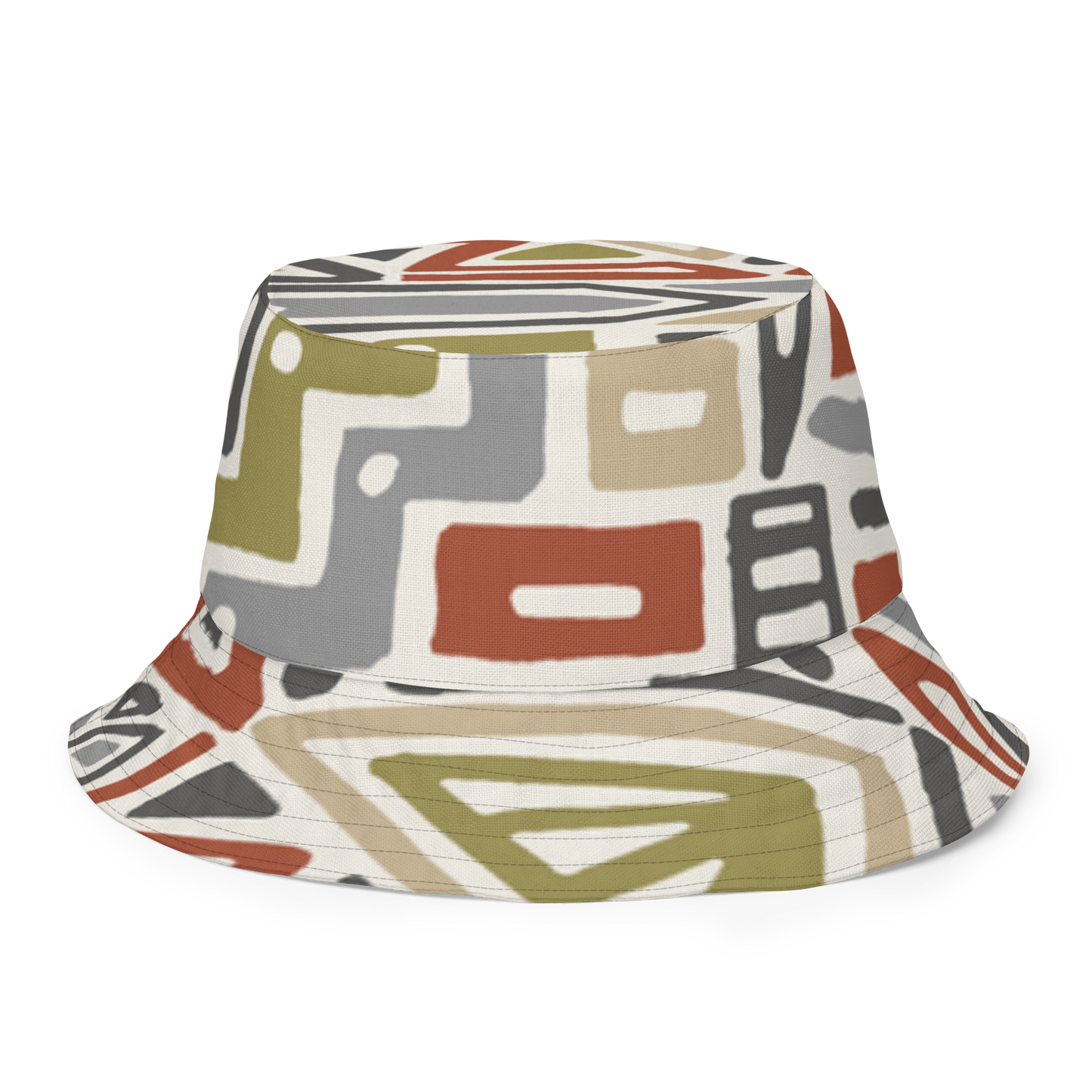 Roof Terracotta Reversible Bucket Hat