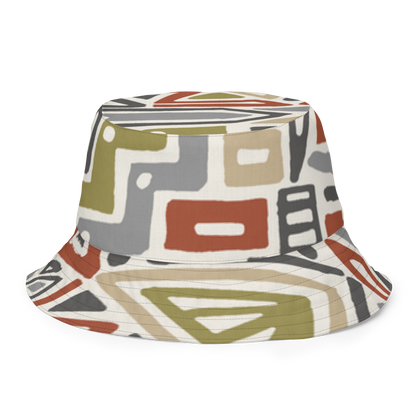 Roof Terracotta Reversible Bucket Hat