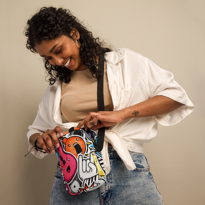 Eclipse Reversible Bucket Hat + Rockstar Adjustable Crossbody Sling