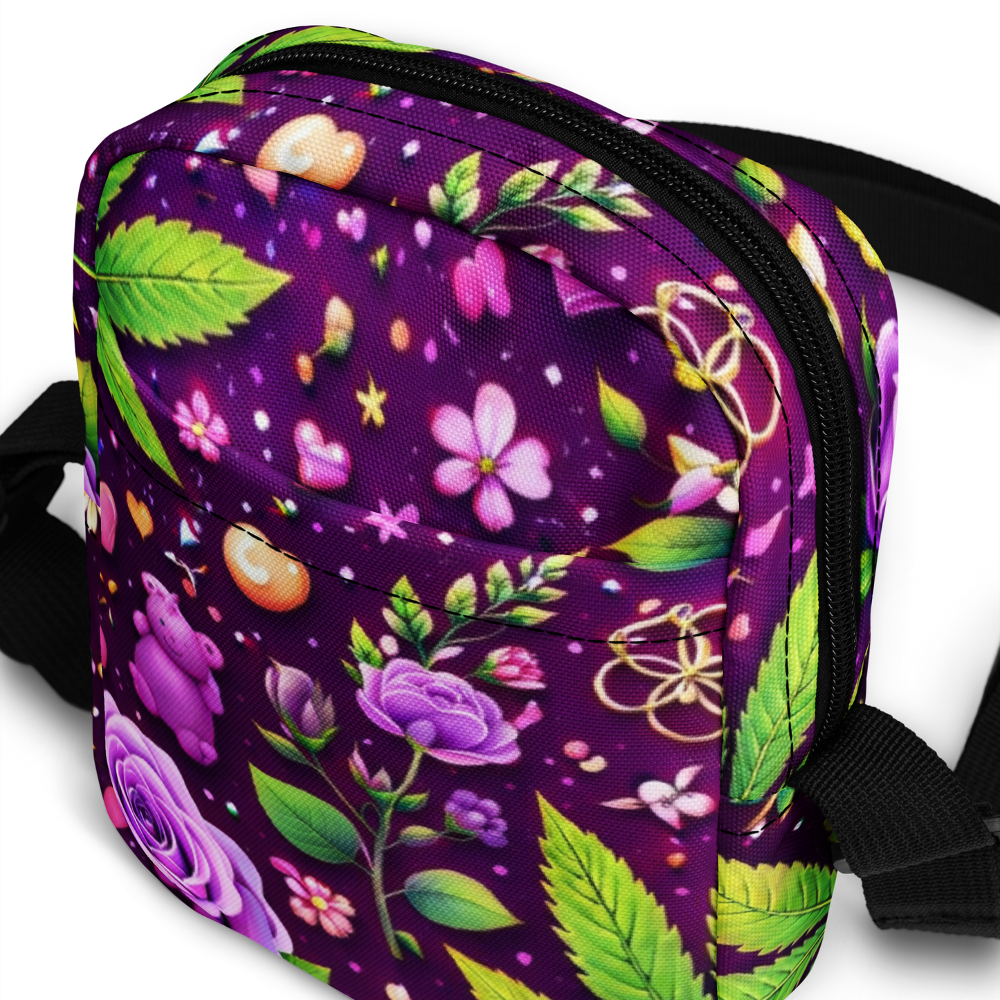 420 Adjustable Crossbody Sling w/ Pockets